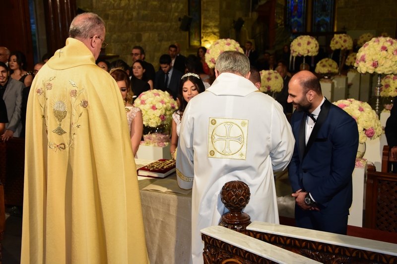 Wedding of Toni Chidiac and Joanna Khoury - Church